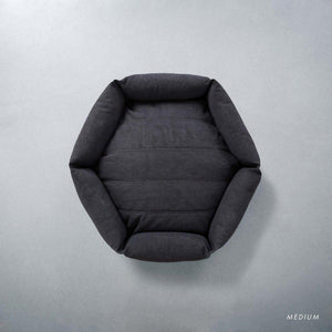 Canvas Hex Cushion - Shadow