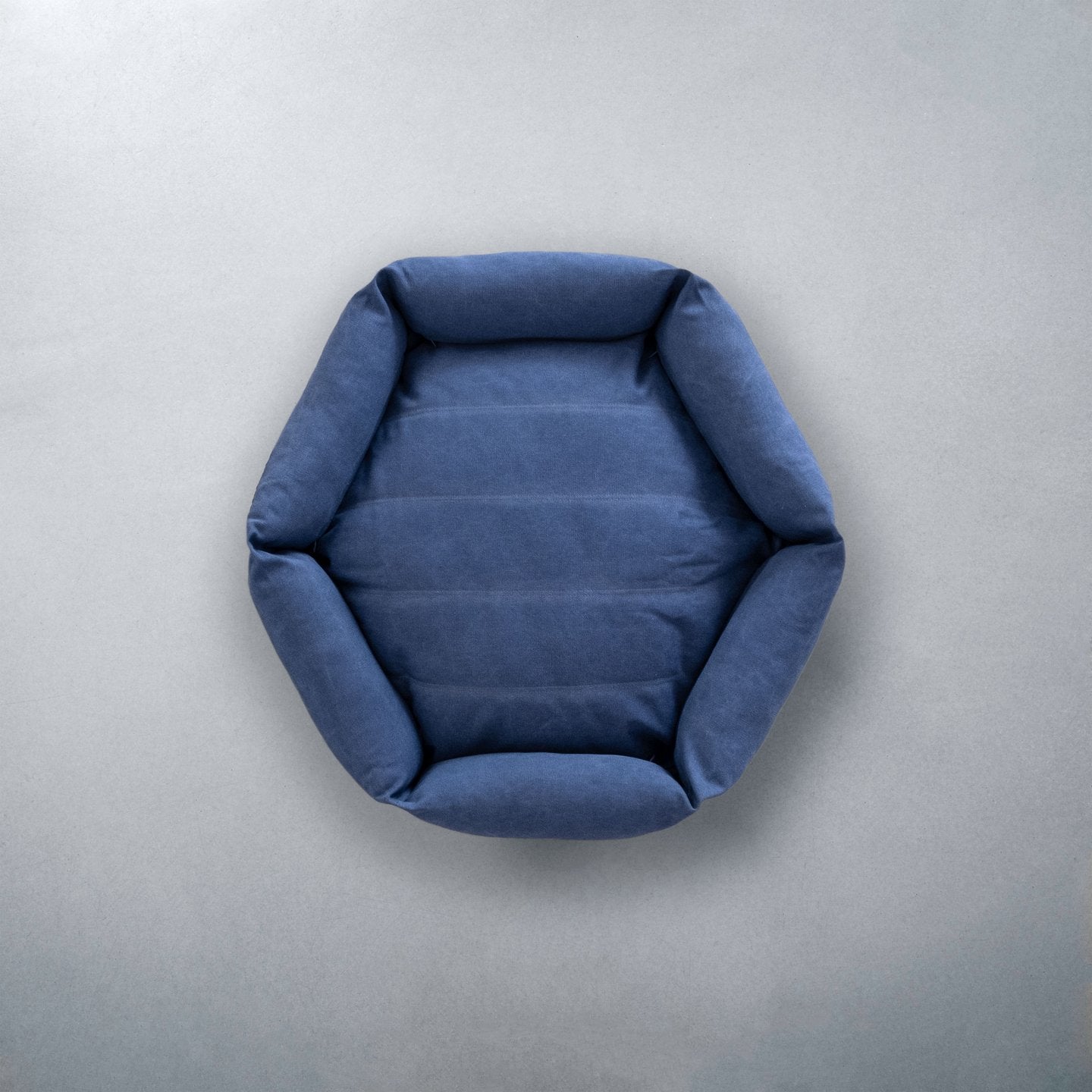 Canvas Hex Cushion - Ocean