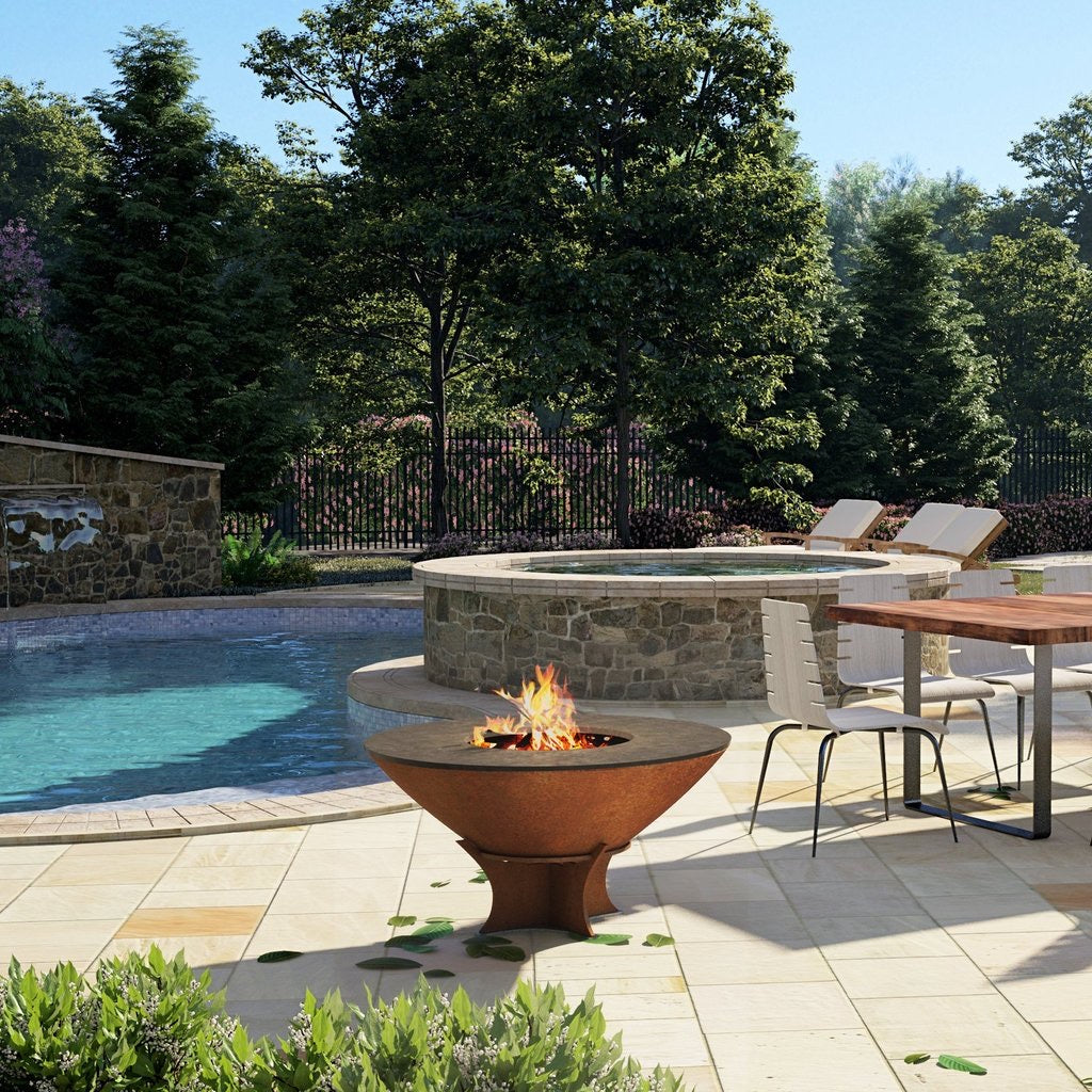 Euro 40" Fire Pit Low Base